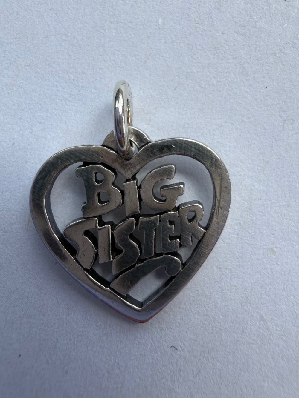 James Avery Sterling Silver Big Sister Charm